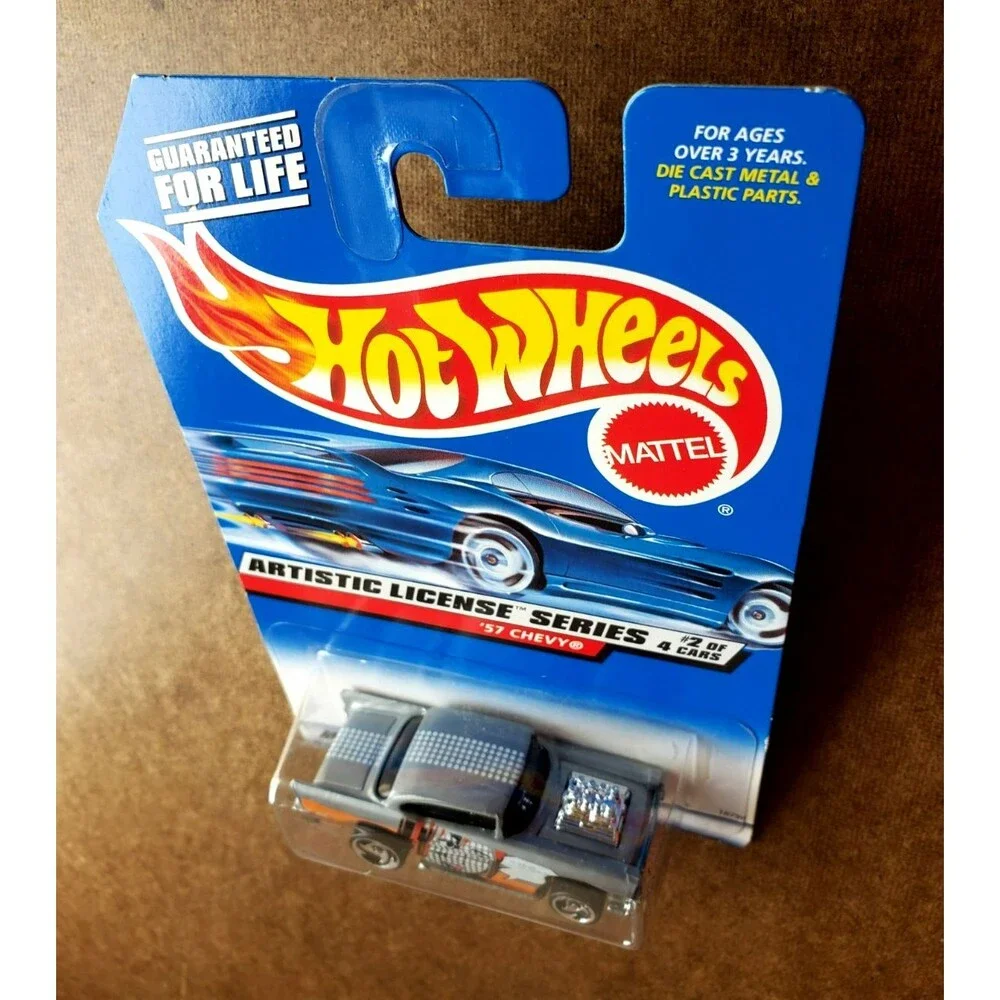 1998 Hot Wheels ARTISTIC LICENSE SERIES Complete 4 Car Set #729-731 W/ PROTECTOR
